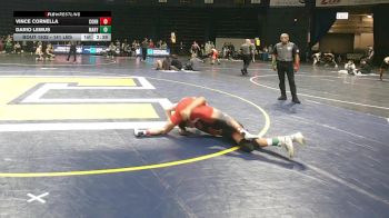 141 lbs Quarterfinal - Vince Cornella, Cornell vs Dario Lemus, Maryland