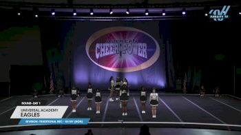 Universal Academy - Eagles [2025 L2 Traditional Rec - 10-18Y (NON) Day 1] 2025 Cheer Power Prep Nationals & Galveston Showdown