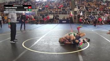 115 lbs Cons. Semi - Levi Mitchell, Fairland vs Kellan Foster, Mvkwa Eaton Eagles Wrestling C