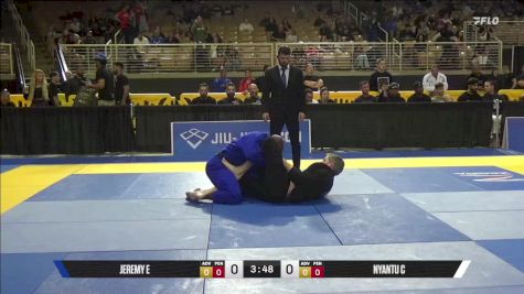 NYANTU C vs JEREMY E 2025 Pan Jiu Jitsu IBJJF Championship