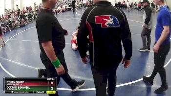 75 lbs Semis & 1st Wrestleback (8 Team) - Colton Benwell, Team Rogue vs Ethan Spatz, Nebraska Red