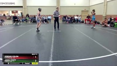 120 lbs Round 4 (6 Team) - Aiden Hyatt, Xtreme Team vs Jordan Colon, Glasgow WA