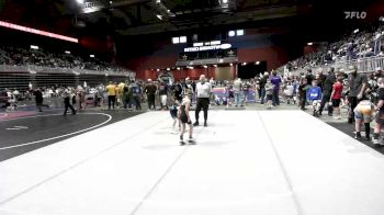 57 lbs Quarterfinal - William Meneses, Legacy Boltz vs Trae Campos, Green River Grapplers