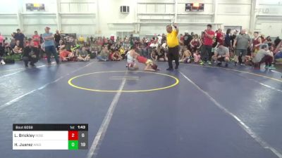 80 lbs Pools - Logan Brickley, Rebellion vs Hudson Juarez, Ares W.C. (MI)