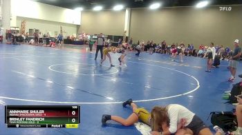 105 lbs Quarters & Wb (16 Team) - Brinley Fandrich, Team Montana Gold vs Annmarie Shuler, Indiana Smackdown Girls