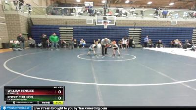 50 lbs Cons. Round 2 - Rocky Cullison, Lil Mavs Wrestling vs William Henslee, Kuna Klub