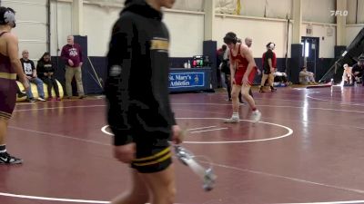 165 lbs Cons. Round 2 - Pat Ryan, Chaminade vs Dylan Dibella, Monsignor Farrell