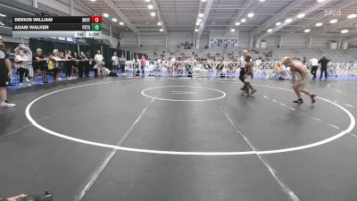 120 lbs Semifinal - Derion William, Team Shutt Rioux - HSB vs Adam Walker, Prestige Worldwide - HSB
