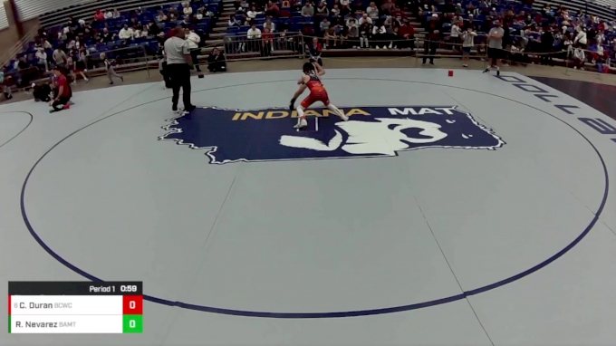 12U Boys - 67 lbs Champ. Round 1 - Romeo Nevarez, B.A.M. Training Center vs Cipriano Duran, Bear Cave Wrestling Club