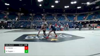 138 lbs Cons. Round 5 - Kaiden Hacker, Washington vs Nicholas Duggan, Plainfield East