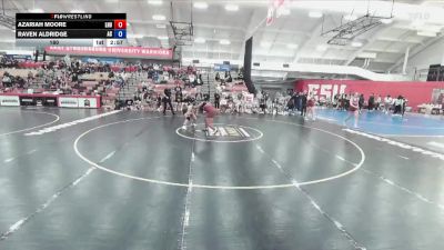 180 lbs Round 5 (12 Team) - Raven Aldridge, Adrian College vs Azariah Moore, Lock Haven University