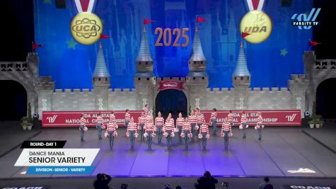 Dance Mania - Senior Variety [2025 Senior - Variety Day 1] 2025 UCA & UDA All Star National Championship