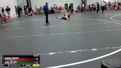 157 lbs Round 7 (8 Team) - Josh Taylor, Cavalier WC vs Curtis Rebert, Gettysburg