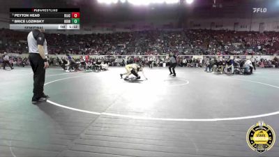 B3A-132 lbs Semifinal - Brice Lozinsky, Berryhill vs Peyton Head, Blackwell