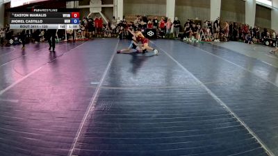 80 lbs Semis - Easton Mamalis, Wyoming vs Jhorel Castillo, Monster Garage Wrestling
