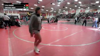 105 lbs Cons. Round 2 - Lyla Chavez, Garden Grove vs Briceida Trejo, Pacifica/Oxnard