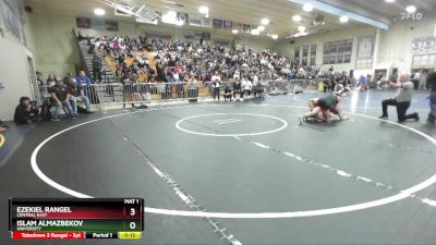 138 lbs Cons. Round 5 - Ezekiel Rangel, Central East vs Islam Almazbekov, University
