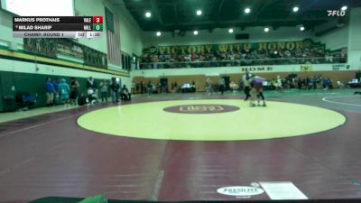 144 lbs Champ. Round 1 - Markus Prothais, Valencia/Valencia vs Milad Sharif, Millikan
