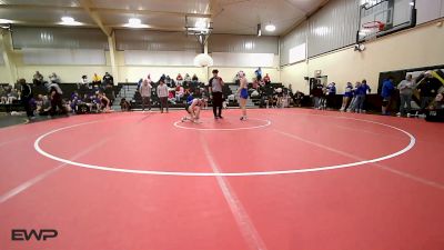 145 lbs Rr Rnd 3 - Naveah Higgins, Pryor HS Girls vs Ashely Thompson, Rogers High School Girls