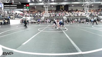 112 lbs Rr Rnd 1 - Michael Rodgers, Shelton Wrestling Academy vs Carson Sherwan, Lions Wrestling Academy