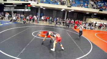 126 lbs Cons. Round 2 - Harrison Lott, Unattached vs Samuel Sabo, Unattached