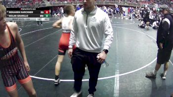 120 lbs Cons. Round 2 - Benjamin Karchner, Brady vs Nolan Granillo, Wrestling With Character
