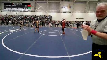 188 lbs Quarterfinal - Bryce Batten, Club Not Listed vs Nicholas Magliato (Colon), Funky Panda Wrestling Club