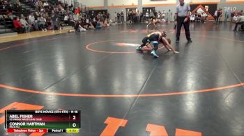 N-16 lbs Semifinal - Connor Hartman, Pack732 vs Abel Fisher, VS Viking Wrestling Club