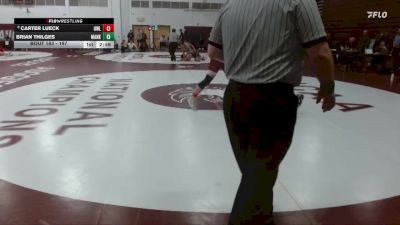 197 lbs Cons. Round 2 - Brian Thilges, Minnesota State Mankato vs Carter Lueck, UW - La Crosse