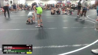 98 lbs Round 4 (8 Team) - Jake Vile, Headhunters Green vs Jack Rawa, Validus WC Gold