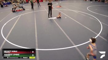 36-40 lbs Semifinal - Maverick Lembke, Minnesota vs Beckett Goble, Minnesota