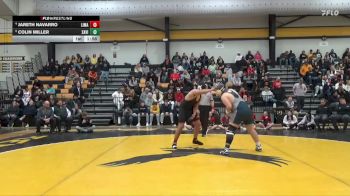 285 lbs Quarterfinal - Jareth Navarro, Linn-Mar vs Colin Miller, Xavier, Cedar Rapids