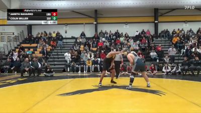 285 lbs Quarterfinal - Jareth Navarro, Linn-Mar vs Colin Miller, Xavier, Cedar Rapids