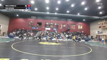 131 lbs 3rd Place Match - Bella Murillo, Mount Olive vs Isis Severe, Allen