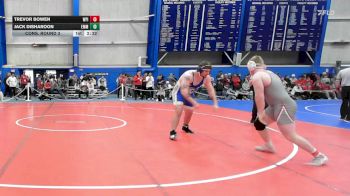 285 lbs Cons. Round 3 - Jack Disharoon, Emmanuel College vs Trevor Bowen, Worcester Polytechnic