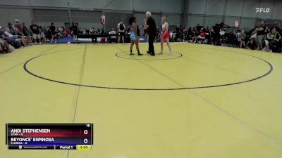 115 lbs Round 3 (8 Team) - Andi Stephensen, Utah vs Beyonce` Espinosa, Florida