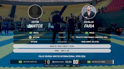 Heitor vs Douglas 2026 PBJJF Goiania Winter International Open