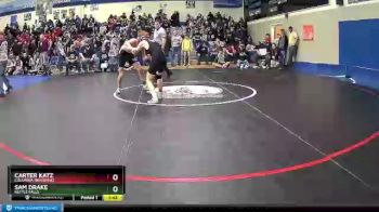 113 lbs Quarterfinal - Sam Drake, Kettle Falls vs Carter Katz, Columbia (Burbank)