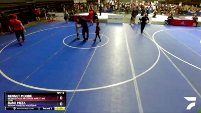 70 lbs Cons. Round 2 - Bennet Moore, McKinleyville Freestyle Wrestling Club vs Dane Meza, Visalia Pioneers Wrestling