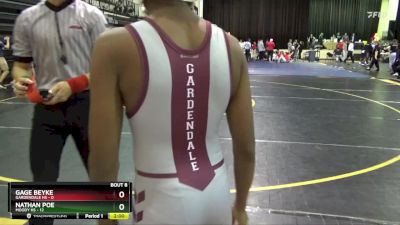 126 lbs Round 2 (10 Team) - Jacorey Canady, Gardendale Hs vs Karson Poe, Moody Hs