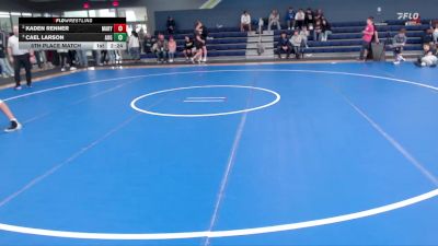 157 lbs 5th Place Match - Kaden Renner, Mary vs Cael Larson, Augustana (SD)