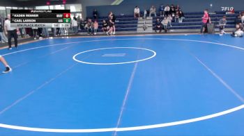 157 lbs 5th Place Match - Kaden Renner, Mary vs Cael Larson, Augustana (SD)