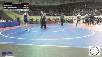 113 lbs Round Of 32 - Ashton Fee, Enid Junior High vs Cale Richardson, Husky Wrestling Club