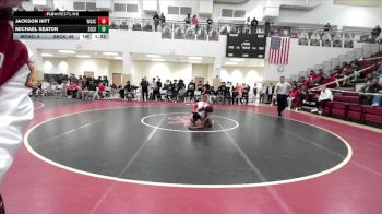 126 lbs Round 1 (16 Team) - Michael Seaton, Seckinger vs Jackson Hitt, Woodward Academy