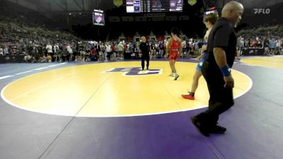 138 lbs Cons 64 #1 - Kenneth Meza, NY vs Kendal Porter, WY