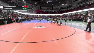 113 lbs Semifinal - Teagan Navarro, Nampa vs Jake Jones, Bishop Kelly