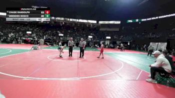 102 lbs Cons. Semi - Chase Randolph, OCGA vs Brenden Bosco, ARC3