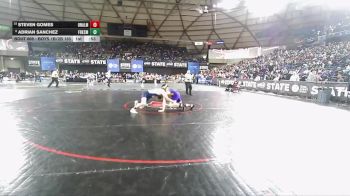 Boys 1B/2B 165 Cons. Round 4 - Adrian Sanchez, Forks vs Steven Gomes, Onalaska