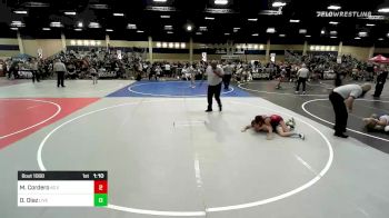 101 lbs Semifinal - Monee Cordero, KC Elite vs Divina Diaz, Live Training