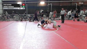 113 lbs 5th Place - Ryan Haynes, Wyoming Seminary vs Ernest Franklin, Blair Academy